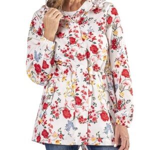 Linda Anderson Floral Women's Raincoat